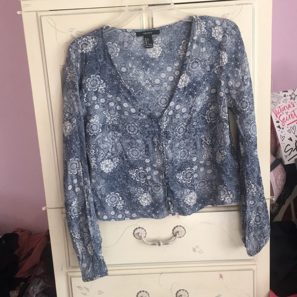 NWOT button down top